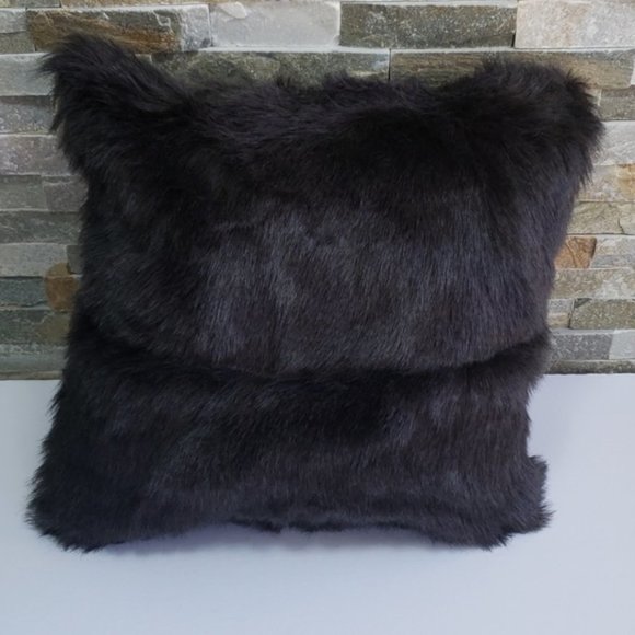 Millano Fur Decorative Cushion - Picture 3 of 5